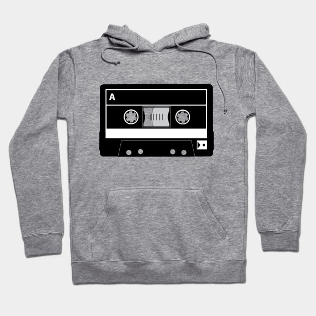 Audio cassette Hoodie by rheyes